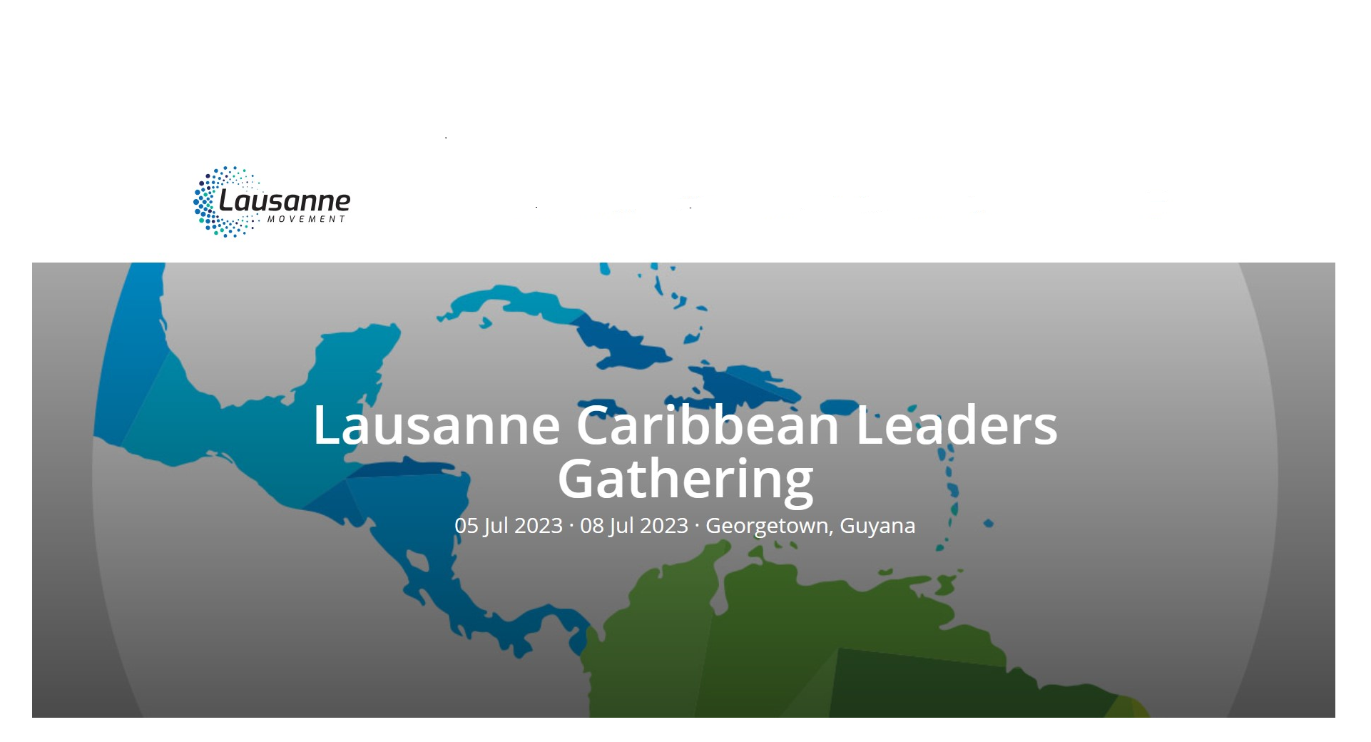 Lausanne Caribbean Leaders Gathering - July 5-8, 2023